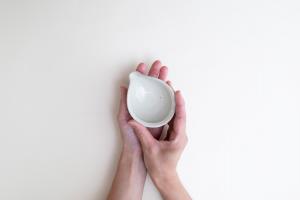 鉄散楕円片口鉢 ヒメ