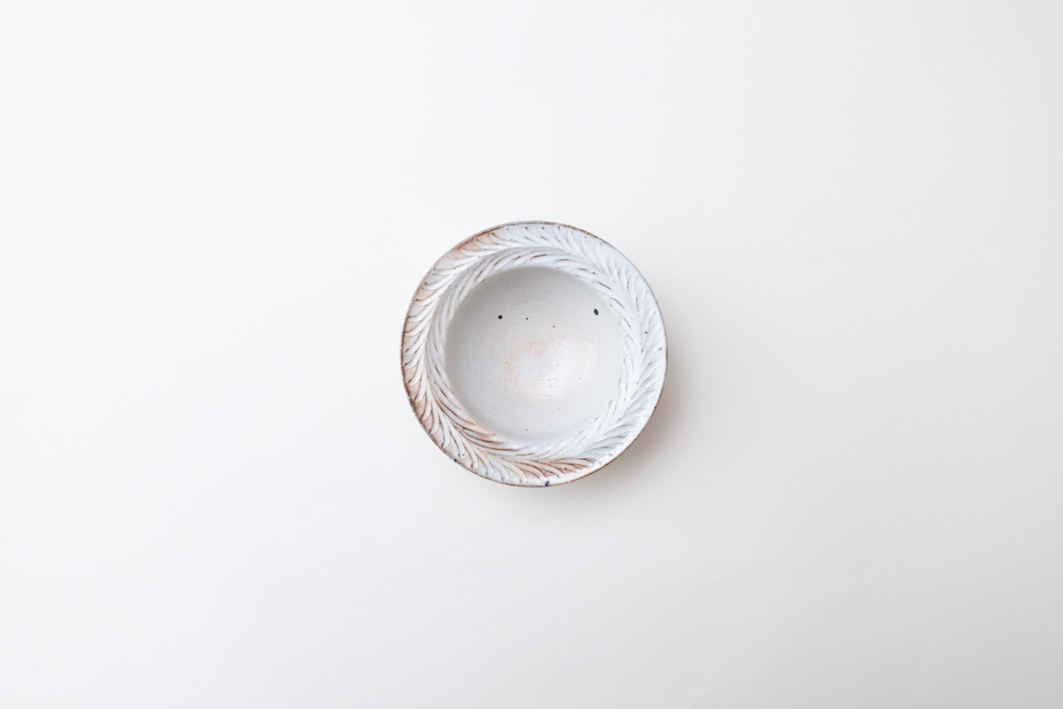 鉄散 リーフリムボウル 豆