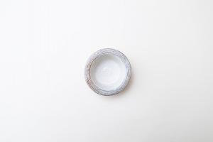 渕荒横彫 切立リム豆鉢