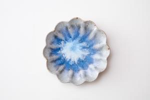 掛分輪花豆皿 B