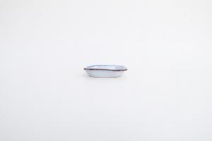 四角豆皿 波乗り