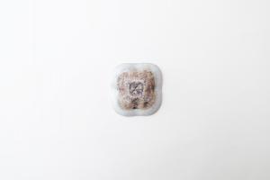 まるスクエアプレート S 白