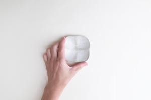 まるスクエアプレート S 白