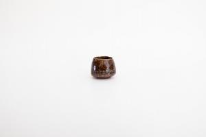 手捻りグイ呑み アメ