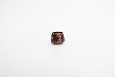 手捻りグイ呑み アメ