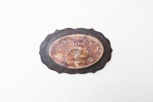 6トンガリオーバル皿 S イッチン 黒