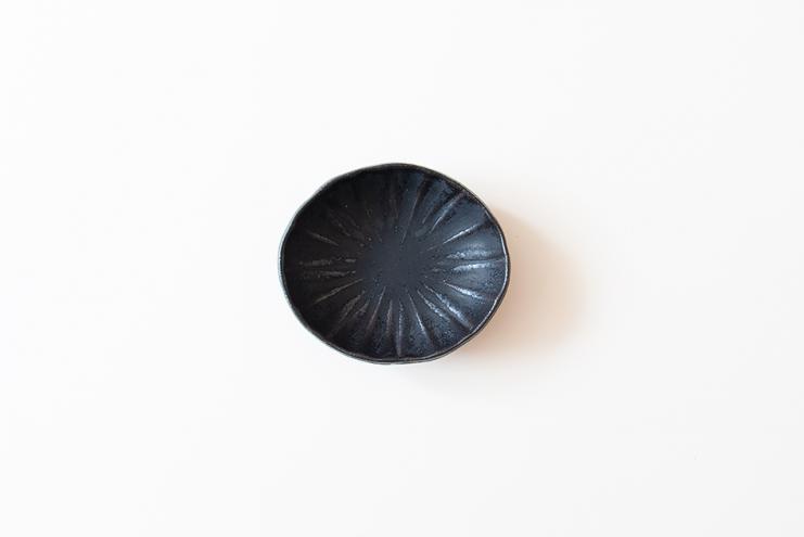 uniプレート 小  黒sabi