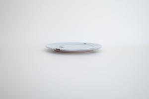 飛青磁　パン皿