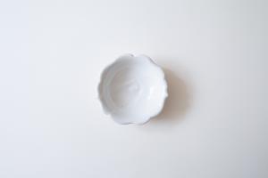 粉引輪花ボウル 4.5寸