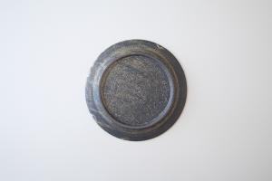 リムプレートΦ180 灰釉雲母