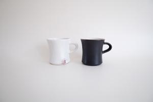 粉引ツヅミマグ