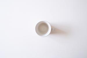 粉引ツヅミマグ