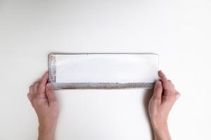 L彫長皿 31×10