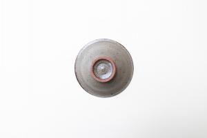 青ハスの花飯碗 M