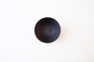 めし碗(黒錆釉)