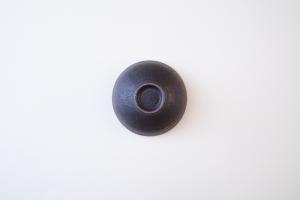 めし碗(黒錆釉)