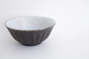 鉄釉 飯碗