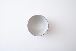 粉引 しのぎ飯碗 大