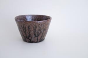 蕎麦猪口　灰釉 A