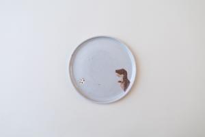 5.5寸皿(恐竜)B