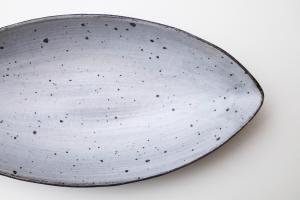 ひびわれアーモンド深鉢 L