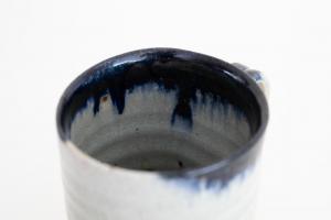 藍彩マグカップ