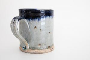 藍彩マグカップ