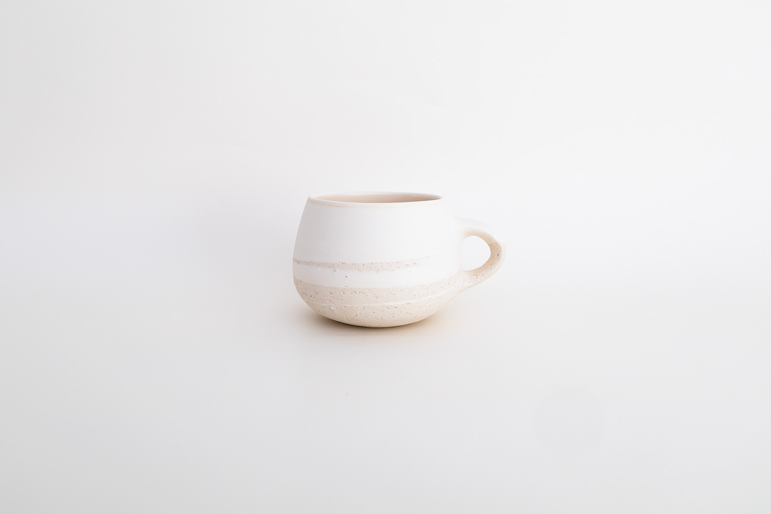 練り込みマグカップ 白