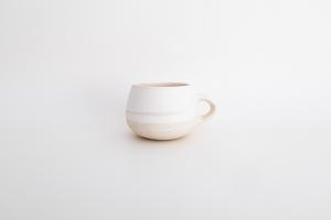 練り込みマグカップ 白