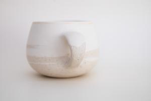 練り込みマグカップ 白