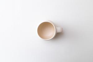 練り込みマグカップ 白