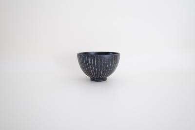 黒十草丸碗 SS