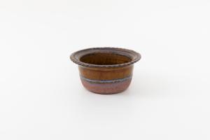 アメ釉 綱手耐熱グラタン皿 豆