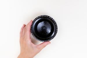 ルリ釉 綱手耐熱グラタン皿 豆