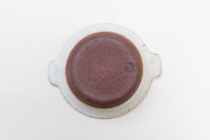 白釉 綱手耐熱グラタン皿 小