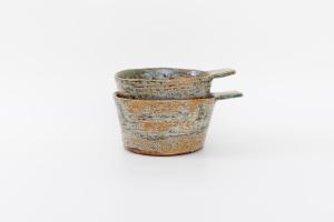 片耳グラタン鉢 豆 オリーブ