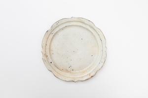 キナリ 彫刻皿 8寸