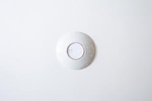 花皿大 フリル 粉引