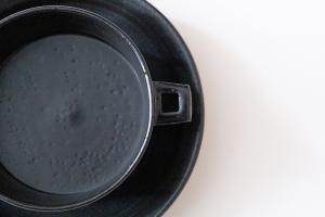 黒釉 グラタン皿