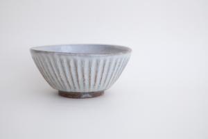 粉引しのぎ飯碗 小