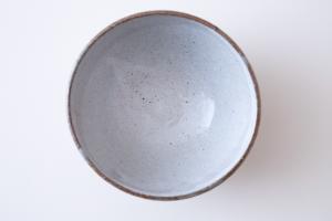 粉引しのぎ飯碗 小