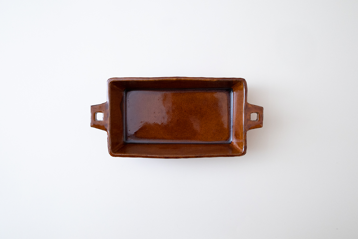 飴釉 角グラタン皿(120-200)