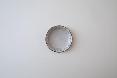 粉引しのぎ小皿