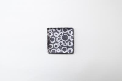 ぐりぐり 角小皿