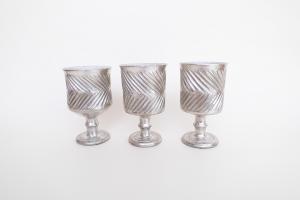 ビードロ×シルバー ゴブレット B