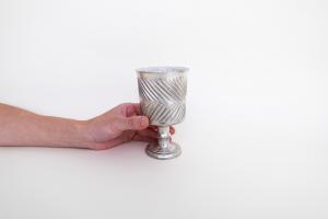 ビードロ×シルバー ゴブレット B