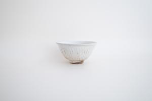 鉄散 しのぎめし碗 大