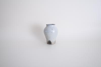 青灰 花器 B