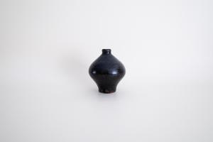 瑠璃釉 花器 A