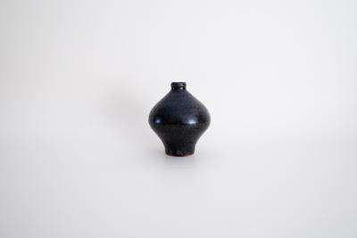 瑠璃釉 花器 A